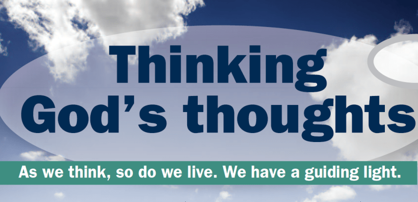 thinking God thoughts