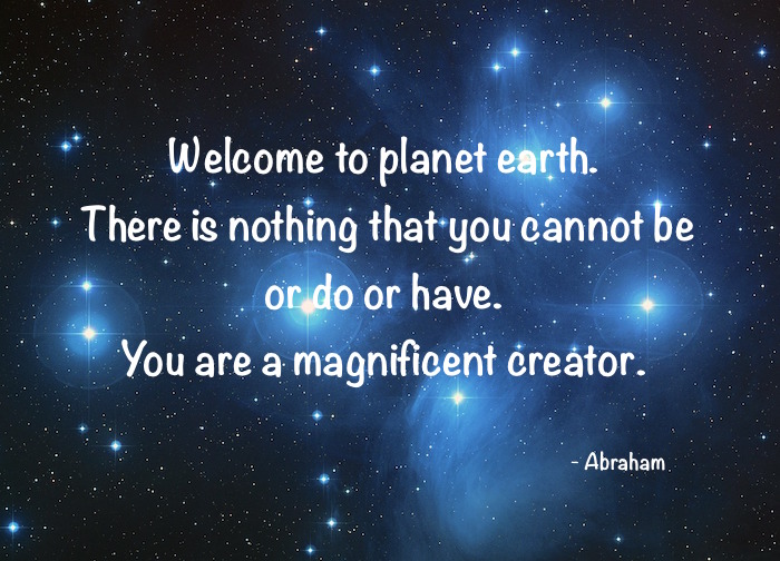 Welcome to Planet Earth