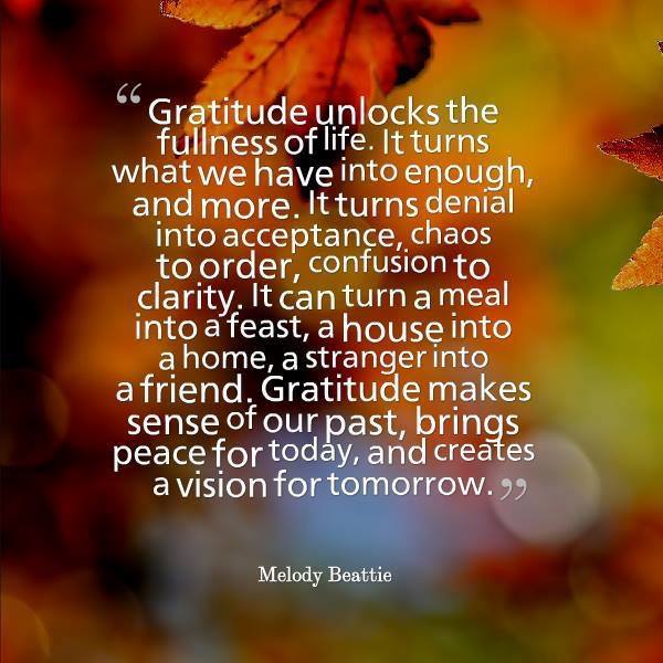 gratitude