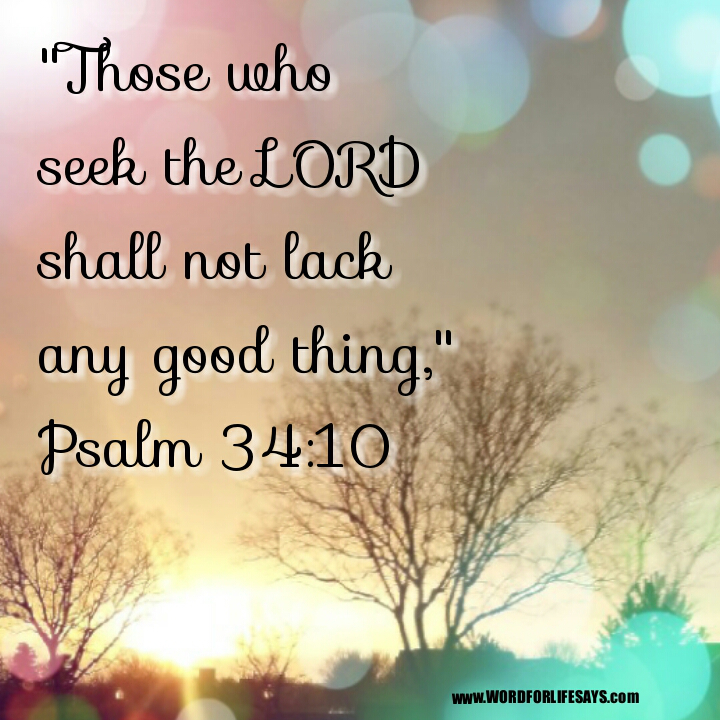 seek the lord