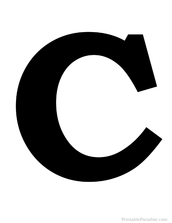 Letter C